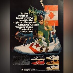 Converse | Vintage 1970s Magazine Advertisement